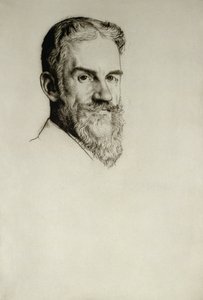 Portrett av George Bernard Shaw